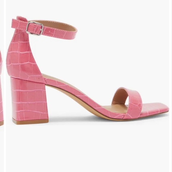 Abound Finn Ankle strap sandal in pink croco - Picture 3 of 14